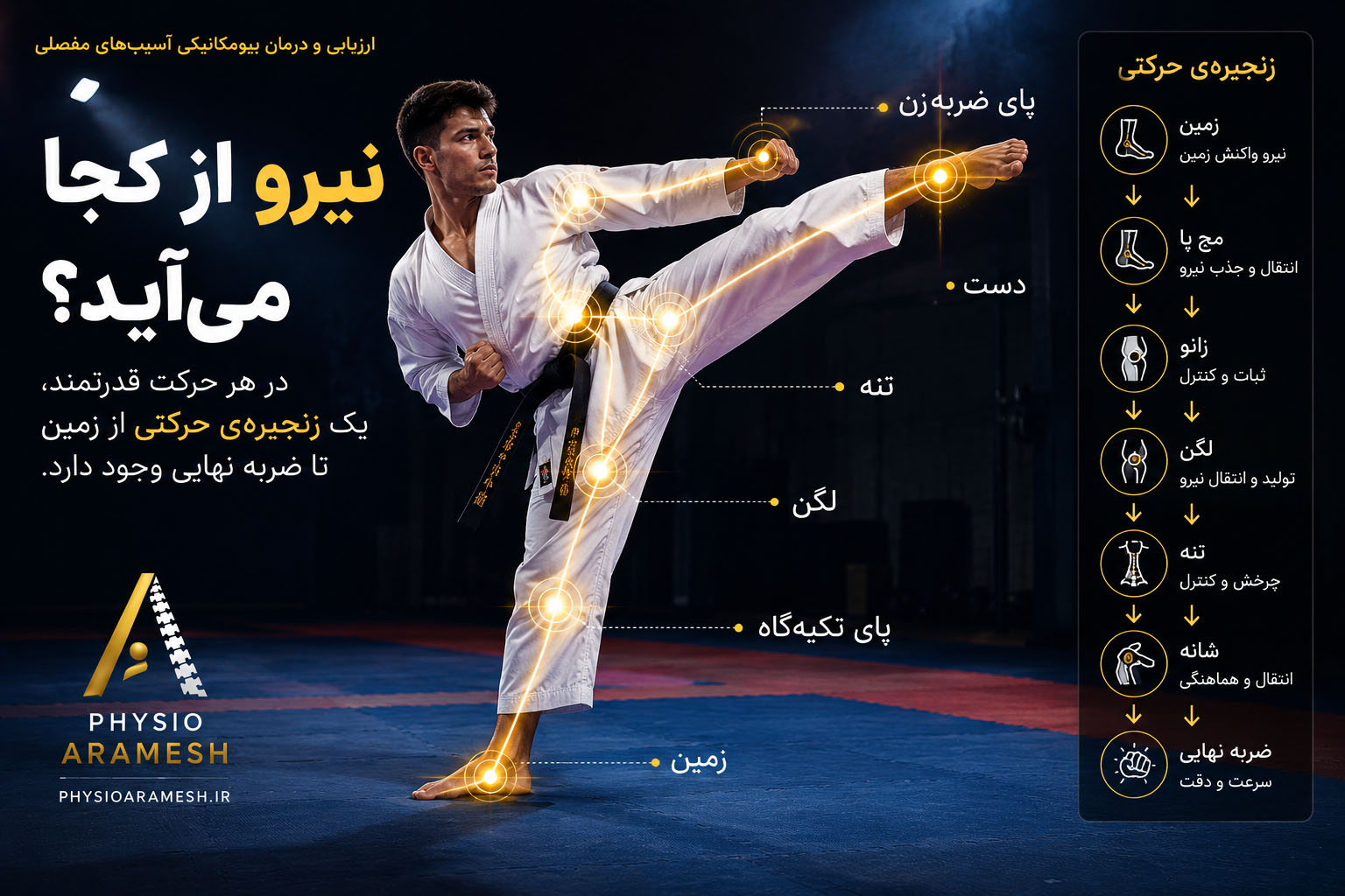 مفهوم زنجیره حرکتی بیومکانیکی